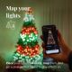 Twinkly - LED RGB Dæmpbar udendørs julekæde STRINGS 600xLED 51,5 m IP44 Wi-Fi