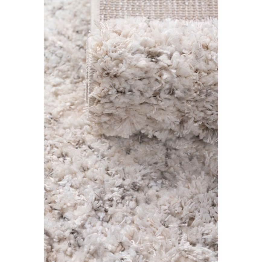 Tæppe BILBAO SHAGGY 120x160 cm beige