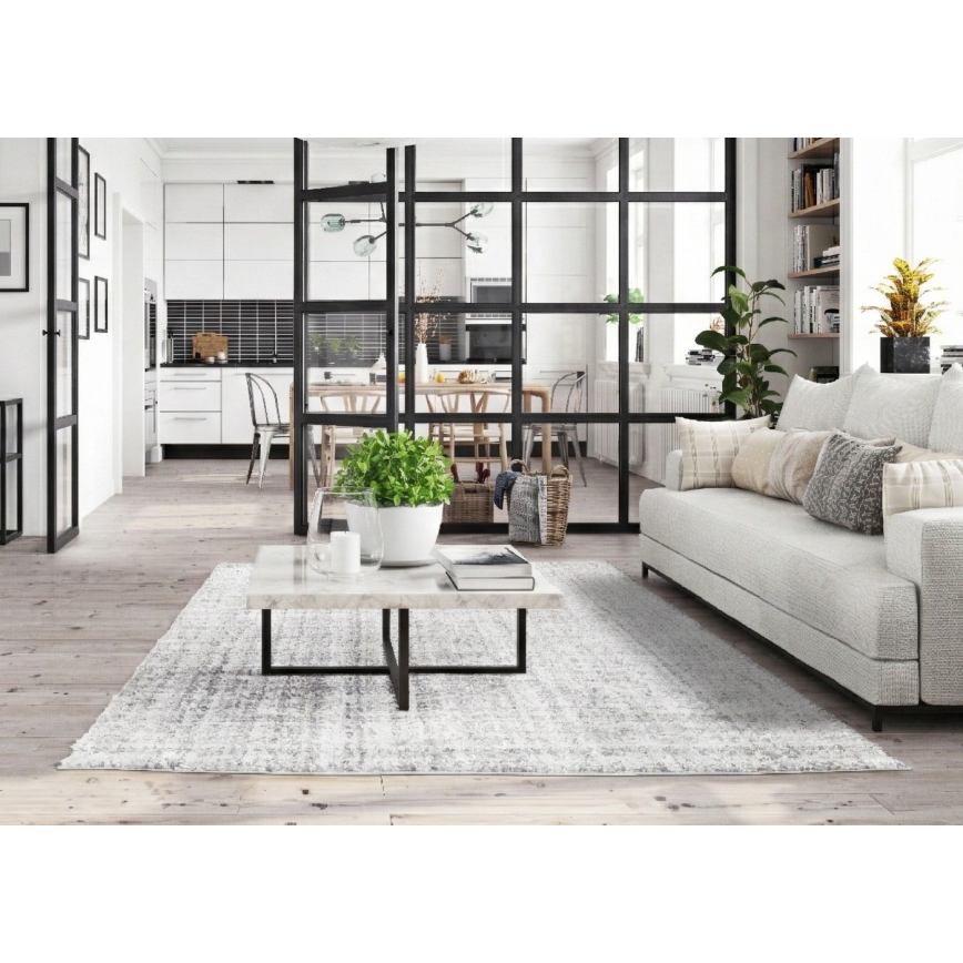 Tæppe BILBAO SHAGGY 80x150 cm beige