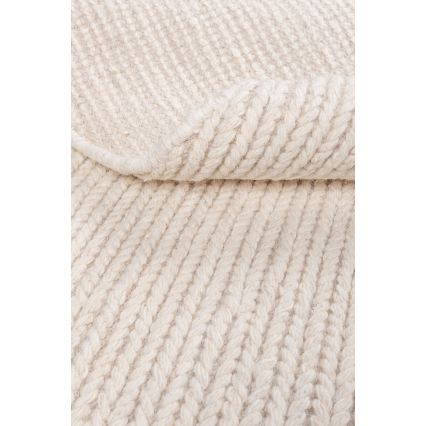 Tæppe FIR WOOL 160 cm 2600 g/m2 creme/natur