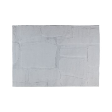 Tæppe RABBIT 3D 120x170 cm lysegrå