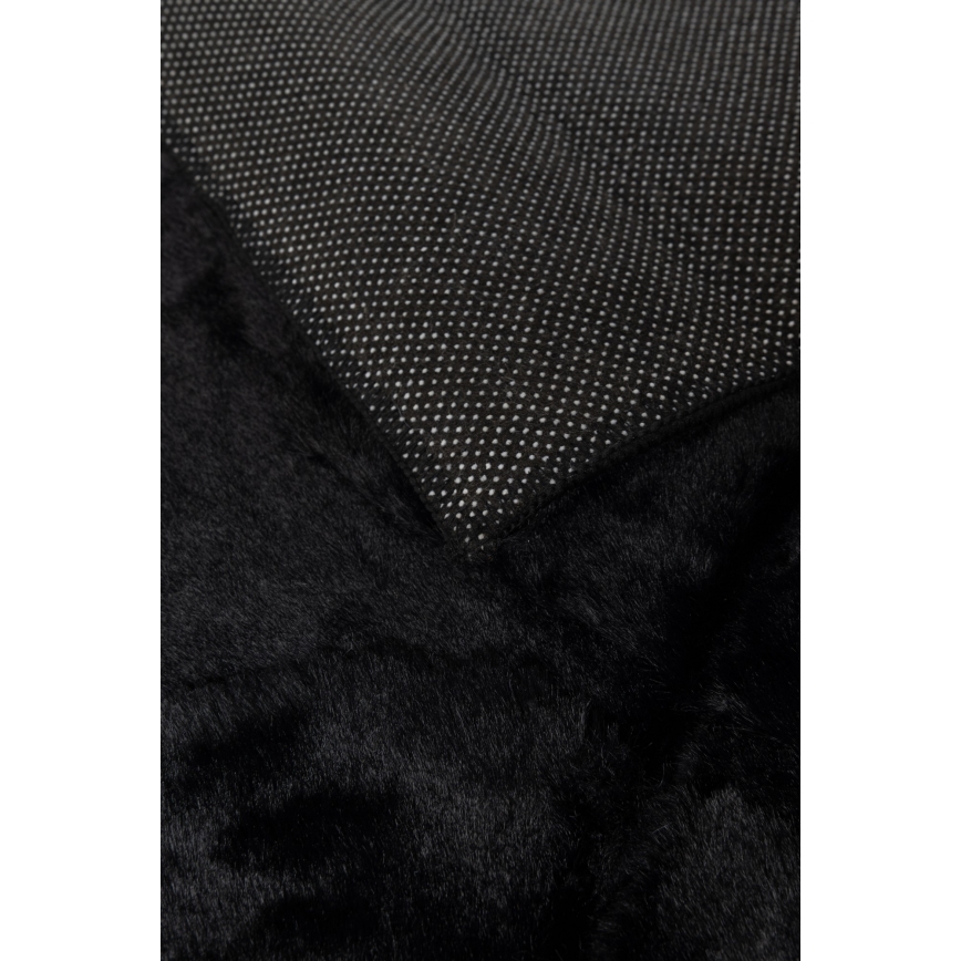 Tæppe RABBIT 3D 160x230 cm sort