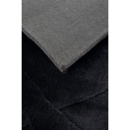 Tæppe RABBIT 3D 80x150 cm sort