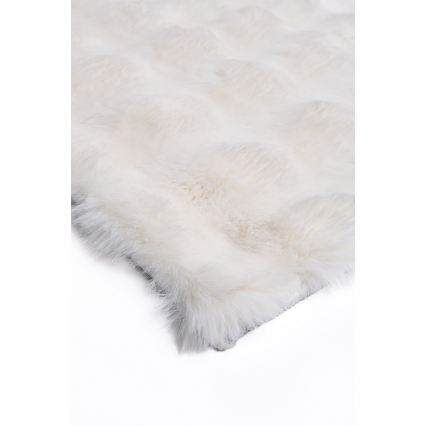 Tæppe RABBIT BUBBLE 120x170 cm cremefarvet