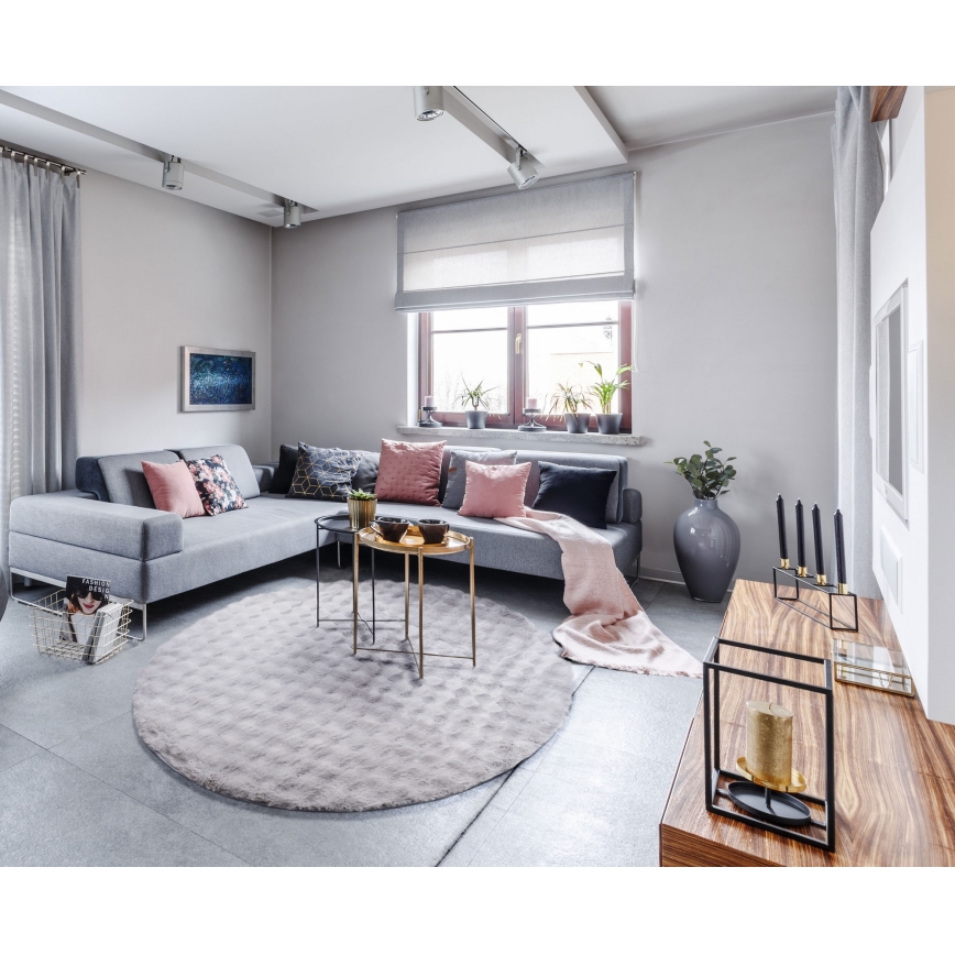 Tæppe RABBIT BUBBLE 160 cm grå