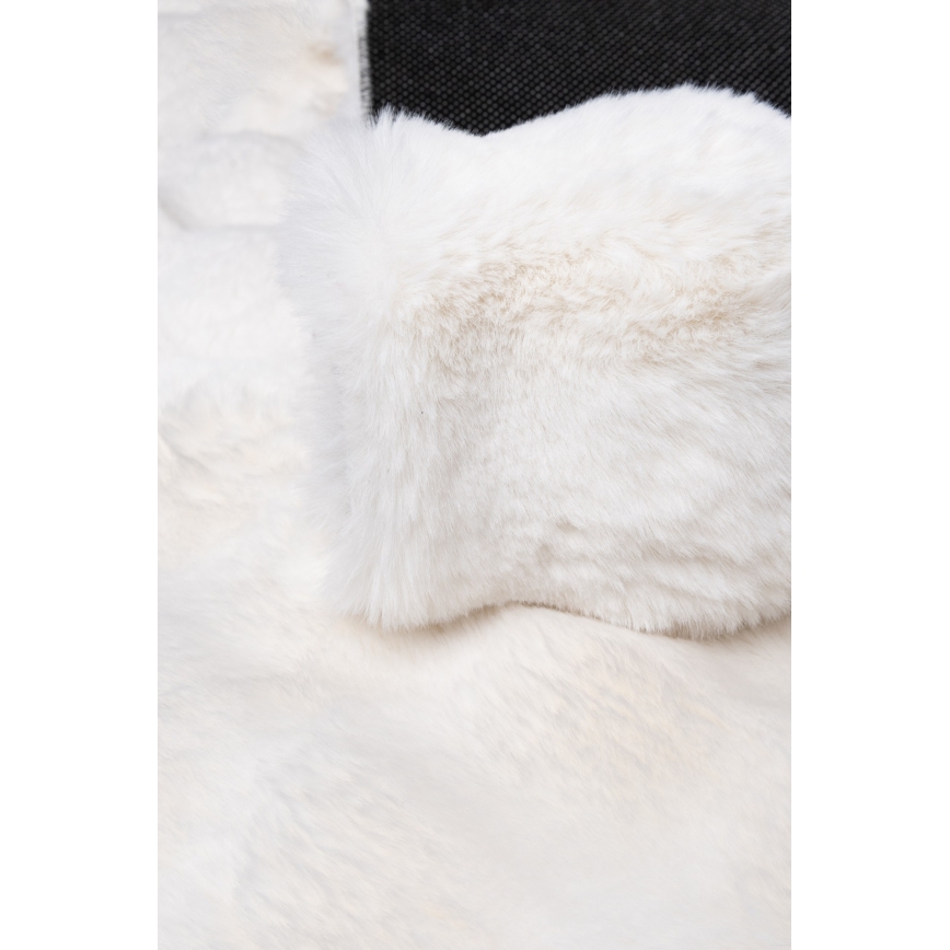 Tæppe RABBIT BUBBLE 80x150 cm cremefarvet