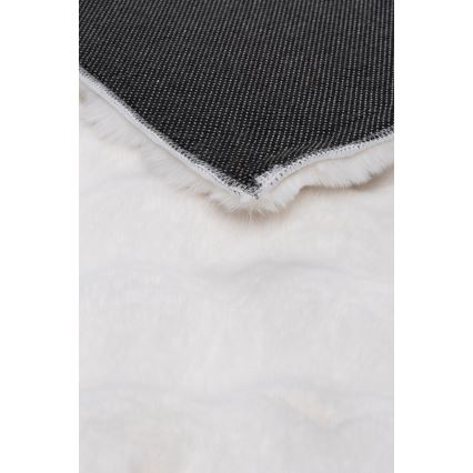 Tæppe RABBIT BUBBLE 80x150 cm cremefarvet