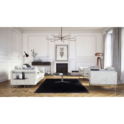 Tæppe RABBIT-FOX 120x160 cm sort