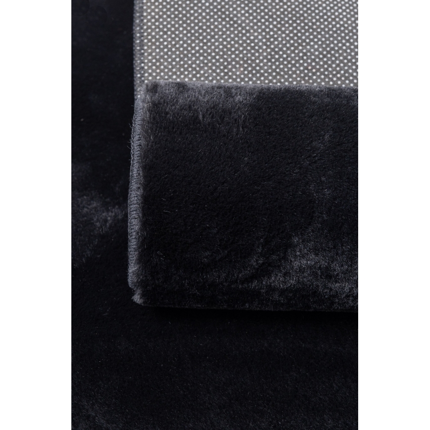 Tæppe RABBIT-FOX 60x100 cm sort