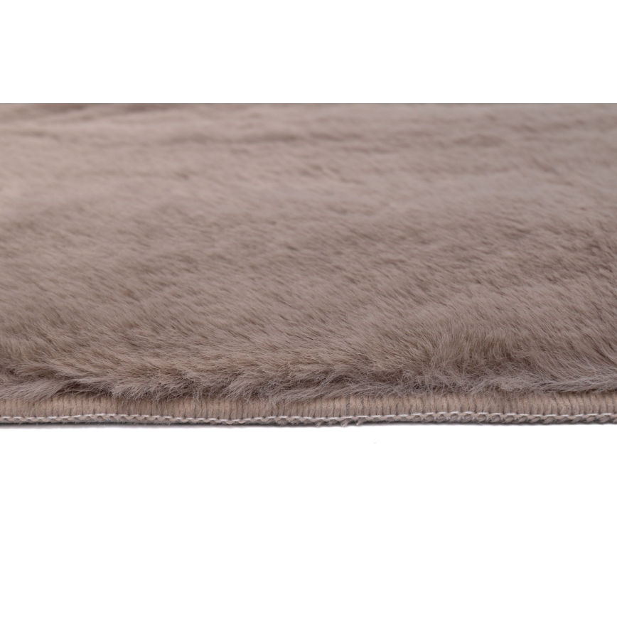 Tæppe RABBIT-ROSA NEW 80x150 cm 2000g/m2 beige