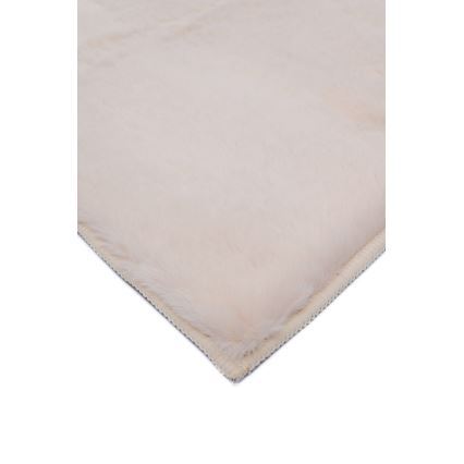 Tæppe RABBIT-ROSA NEW 80x150 cm 2000g/m2 cremefarvet