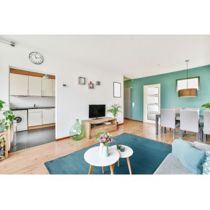 Tæppe RABBIT-ROSA NEW 80x150 cm 2000g/m2 turkis