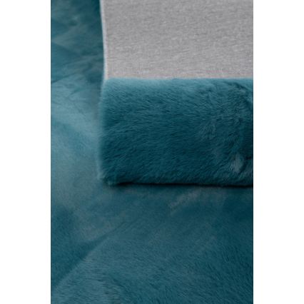 Tæppe RABBIT-ROSA NEW 80x150 cm 2000g/m2 turkis