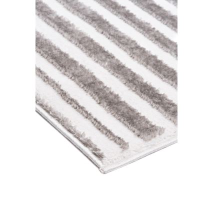 Tæppe SALAMANCA 160x230 cm grå/hvid