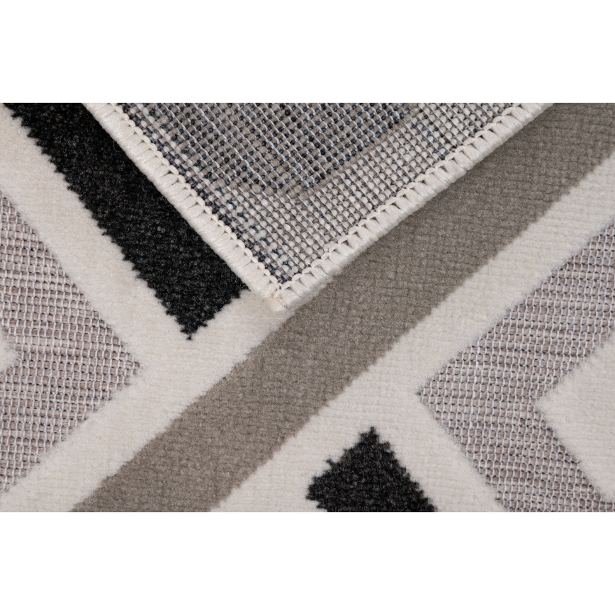 Tæppe SHIFT 120x160 cm grå/blå