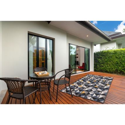 Tæppe SHIFT 80x150 cm flerfarvet