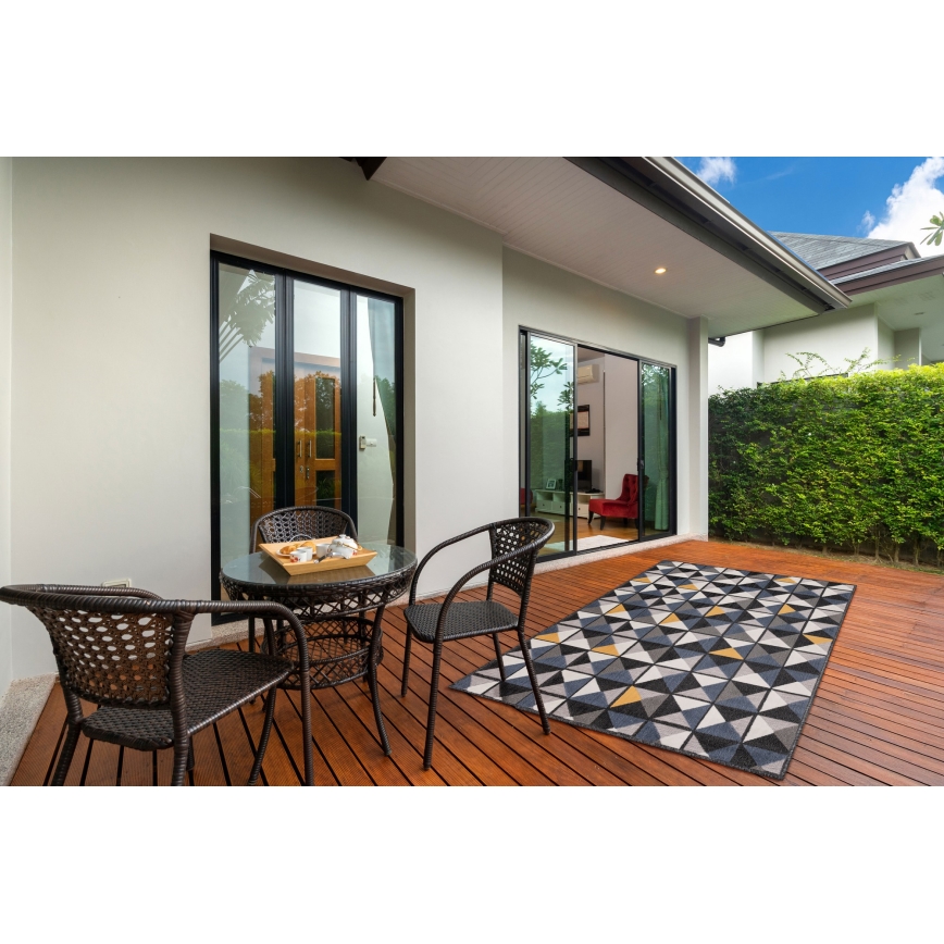 Tæppe SHIFT 80x150 cm flerfarvet