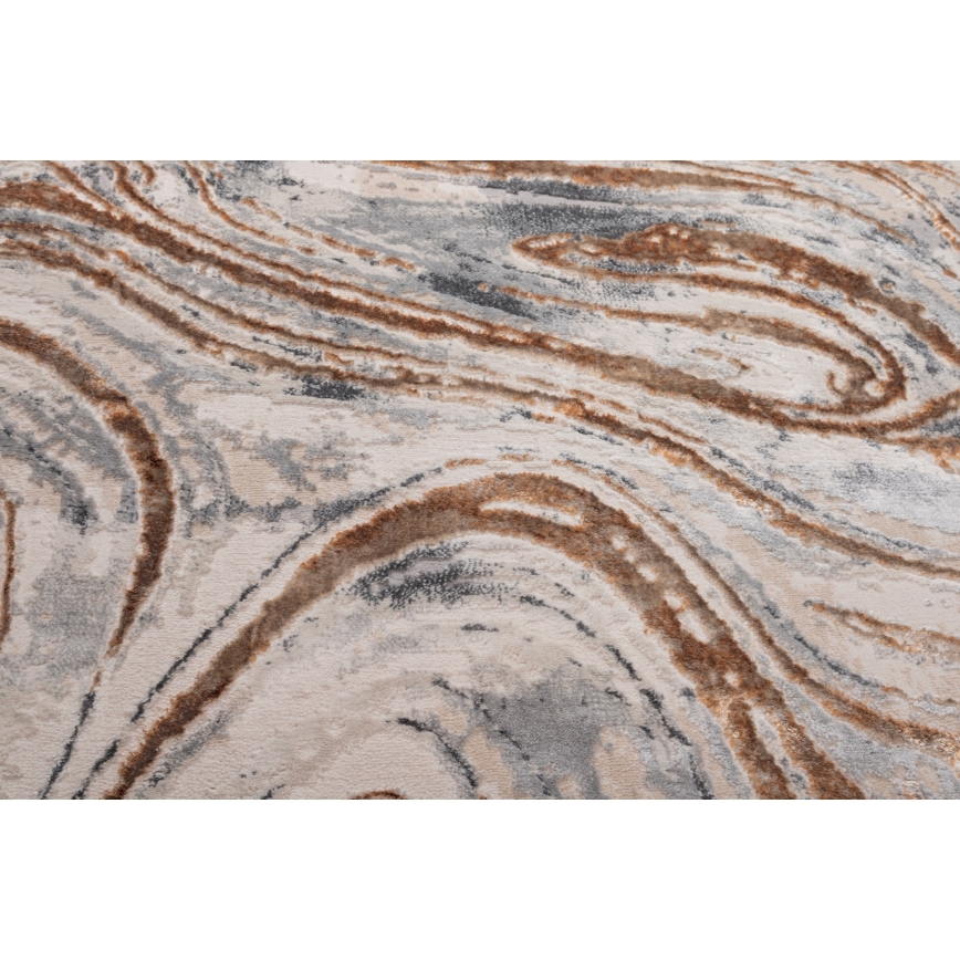 Tæppe STONE 120x160 cm beige/grå