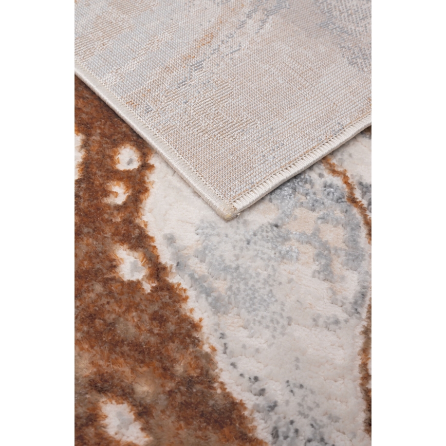 Tæppe STONE 120x160 cm beige/grå