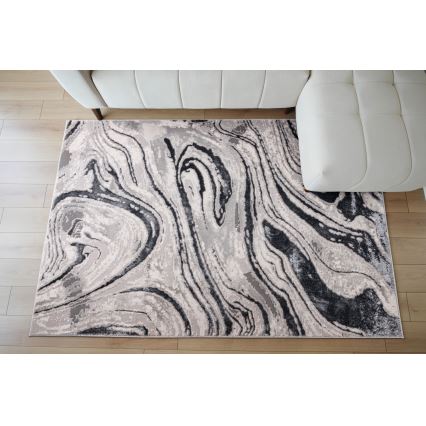 Tæppe STONE 120x160 cm grå/antracit