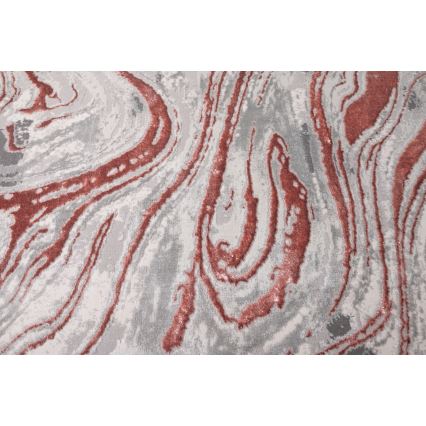 Tæppe STONE 80x140 cm rosa/grå