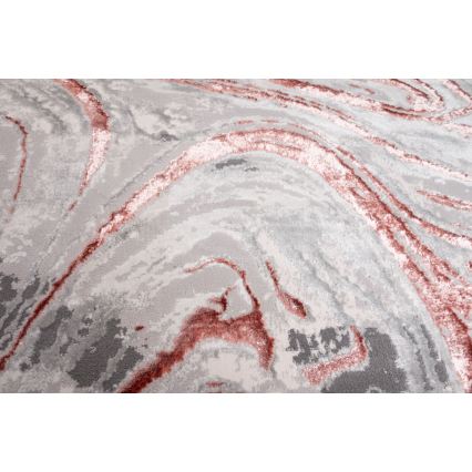 Tæppe STONE 80x140 cm rosa/grå