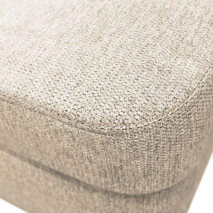 U-formet loungemøbel foldbart og polstret SERPA højre beige