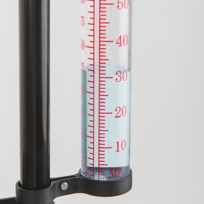 Udendørs 3-i-1 vejrstation, 145 cm, sort