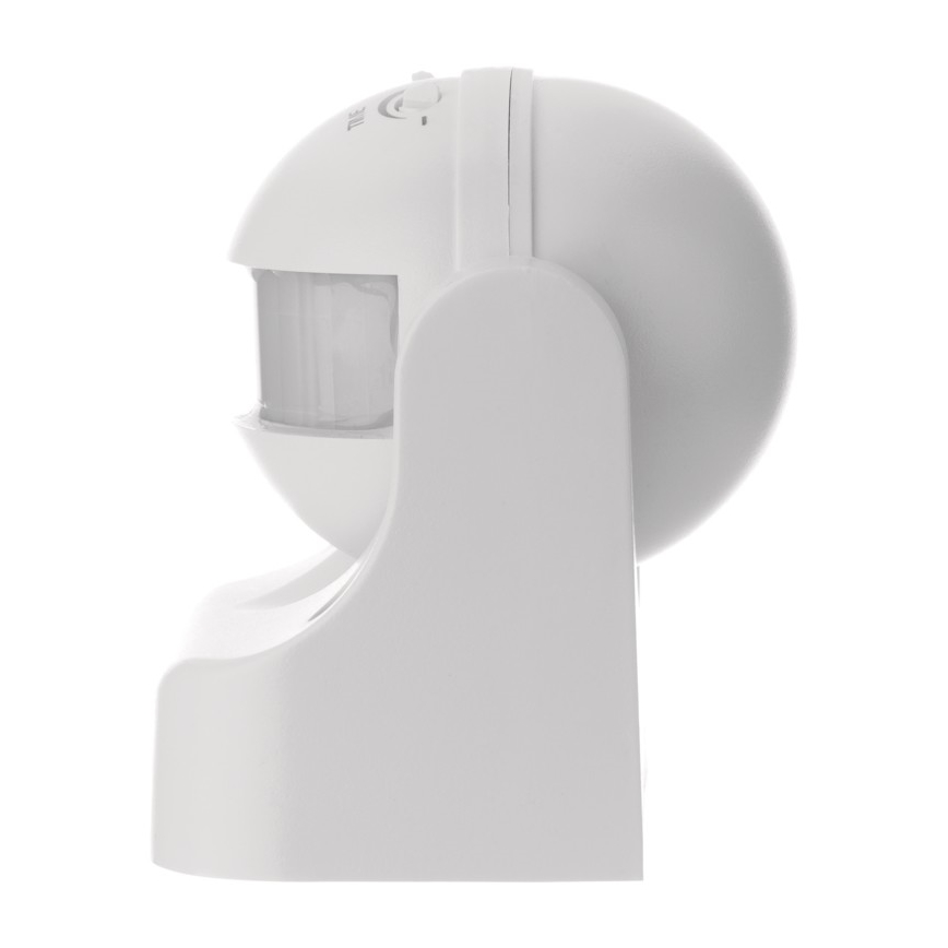 Udendørs bevægelsessensor PIR B 180° 1200W/230V IP44 hvid