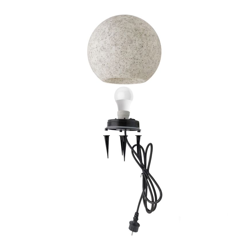 Udendørs dekorationslampe GARDEN BALL 1xE27/40W/230V IP65 diam. 28 cm