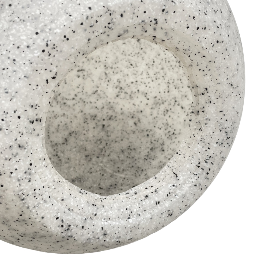 Udendørs dekorationslampe LUMISTONE 1xE27/15W/230V IP65 Ø 25 cm