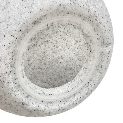 Udendørs dekorationslampe LUMISTONE 1xE27/15W/230V IP65 Ø 38 cm