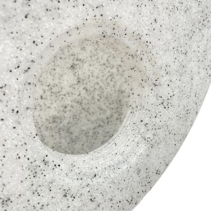 Udendørs dekorationslampe LUMISTONE 1xE27/15W/230V IP65 Ø 38 cm