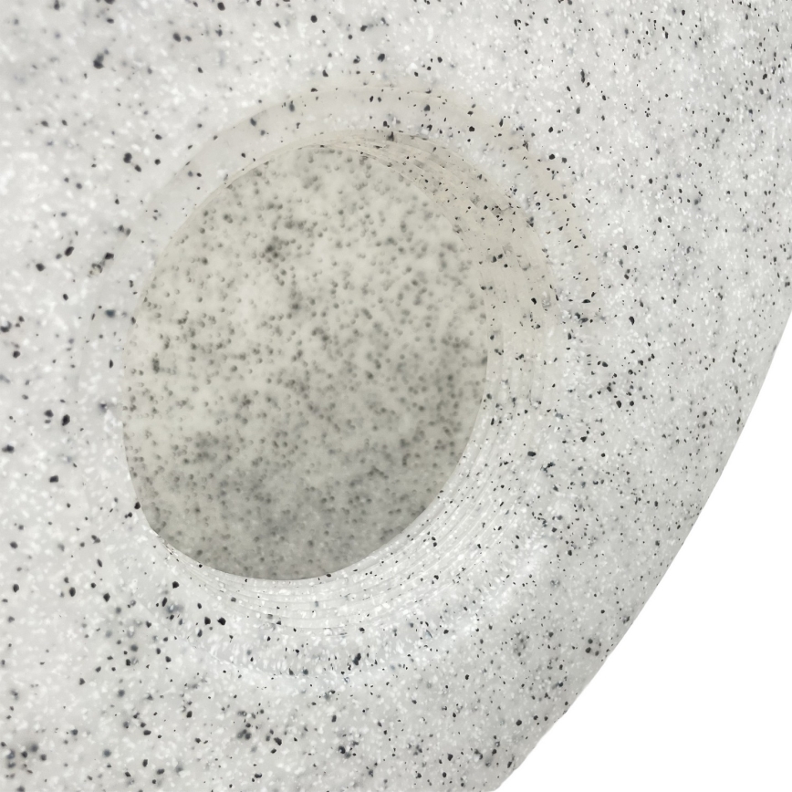 Udendørs dekorationslampe LUMISTONE 1xE27/15W/230V IP65 Ø 38 cm