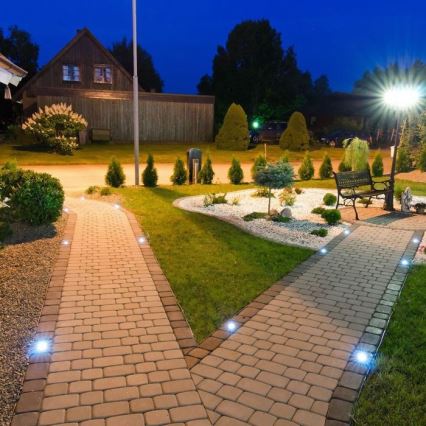Udendørs indbygningsspot 1xGU10/35W/230V IP67