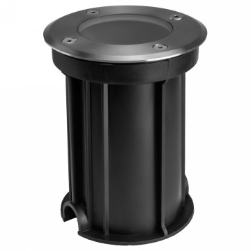 Udendørs indkørselslampe LUKKA CONNECT 1xGU10/4W/230V IP67 mat krom rund