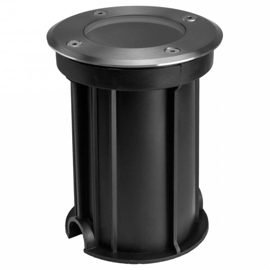 Udendørs indkørselslampe LUKKA CONNECT 1xGU10/4W/230V IP67 mat krom rund