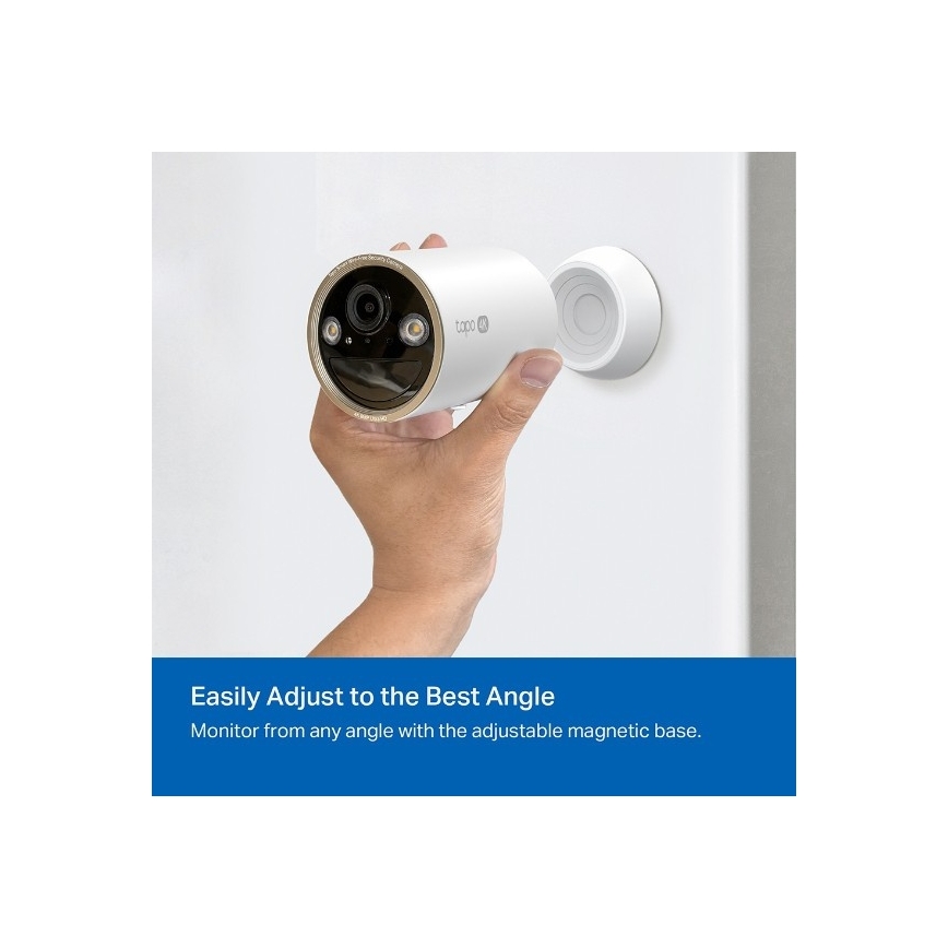 Udendørs kamera 10000 mAh IP66 Wi-Fi