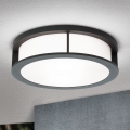 Udendørs lampe HENRY 2xE27/15W/230V Ø 30 cm IP44 antracit