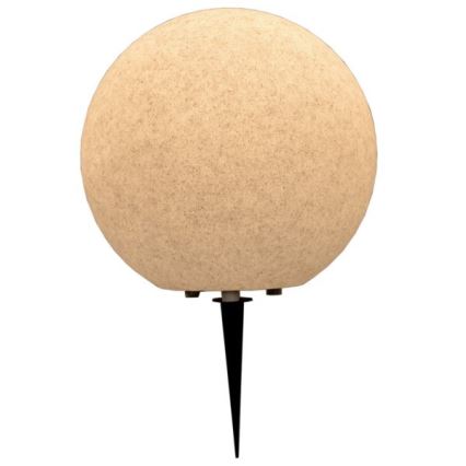 Udendørs lampe KULA 1xE27/60W/230V Ø 30 cm IP44 grå