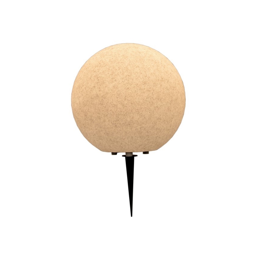 Udendørs lampe KULA 1xE27/60W/230V Ø 30 cm IP44 grå
