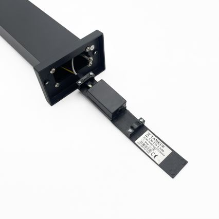Udendørs lampe LANTHEA 1xGU10/11W/230V IP44 50 cm sort
