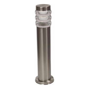 Udendørs lampe LULA 1xE27/60W/230V 45 cm IP44 mat krom