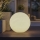 Udendørs lampe STONO 1xE27/20W/230V Ø 50 cm IP65 hvid