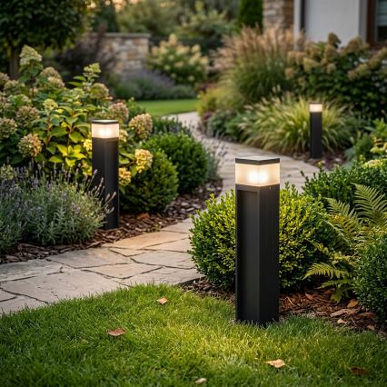 Udendørs lampe VESPER 1xG9/5W/230V IP44 50 cm sort