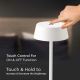 Udendørs LED bordlampe m. touch-funktion dæmpbar LED/2W/5V 4400 mAh IP54 hvid