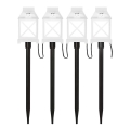 Udendørs LED dekoration 4xLED/5W/230V IP44