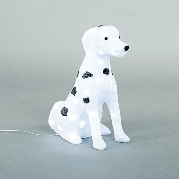 Udendørs LED-dekoration LED/3,6W/230V IP44 kold hvid dalmatinmønster