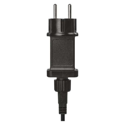 Udendørs LED-dekorationslyskæde 16 x LED 8,6 m IP44 kølig hvid