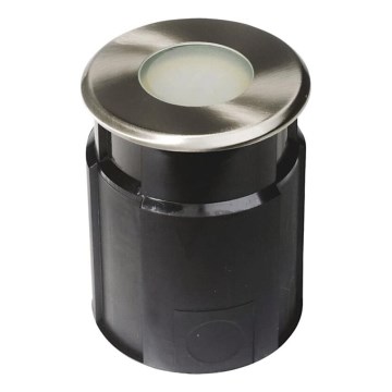 Udendørs LED indbygningslampe EASY CONNECT 1xGU10/4W/230V 3000K IP65 rund